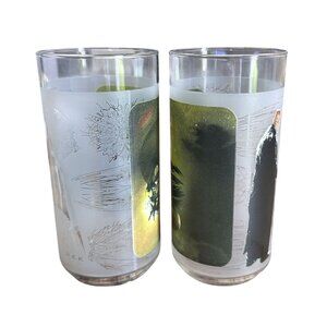 Star Trek Nero Drinking Glasses Set of 2 Burger King Movie Glasses 2008